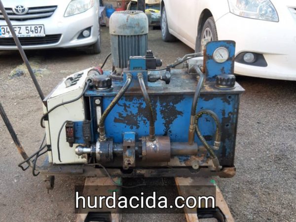 İkinci El Hidrolik Güç Ünitesi 2 Hp