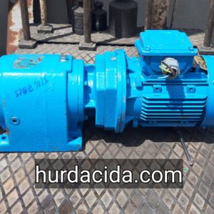 21 Devir Redüktörlü Motor Flender