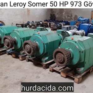 Leroy Somer 50 HP 973 Gövde Redüktör