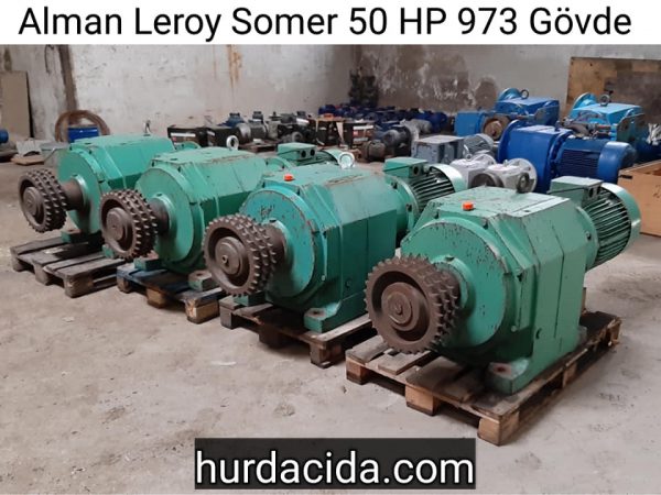Leroy Somer 50 HP 973 Gövde Redüktör