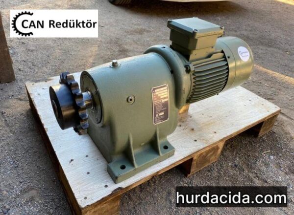 ikinci el 2.5 kw frenli redüktör