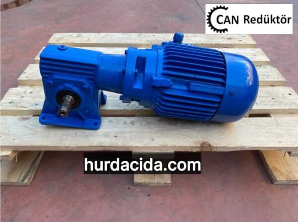 ikinci el 1.5 hp 140 devir redüktör