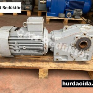 ikinci el 5.5 hp konik redüktör