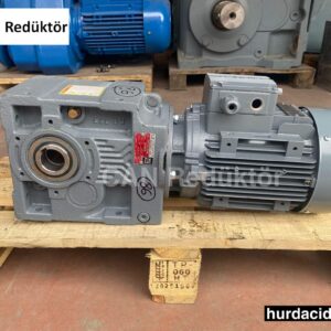 sıfır 1.1 kw konik redüktör
