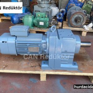 Alman SEW R87 4 HP Frenli Redüktör