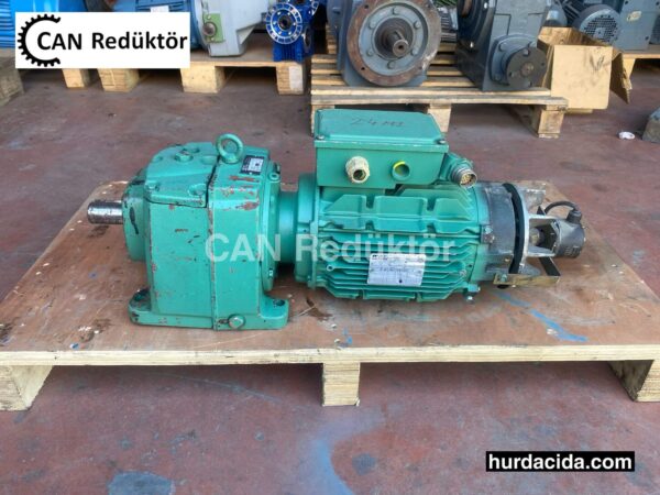 ikinci el 4 hp 120 devir redüktör