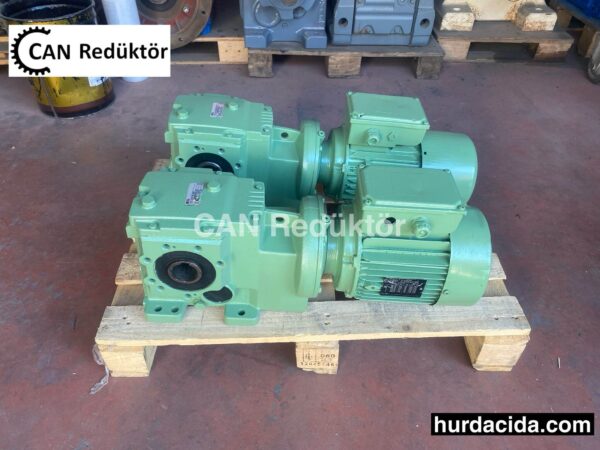 2 hp konik redüktör