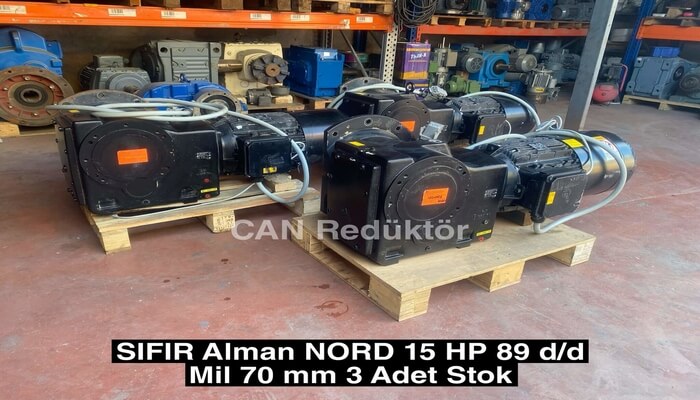 SIFIR NORD 15 HP 90 Devir Redüktör