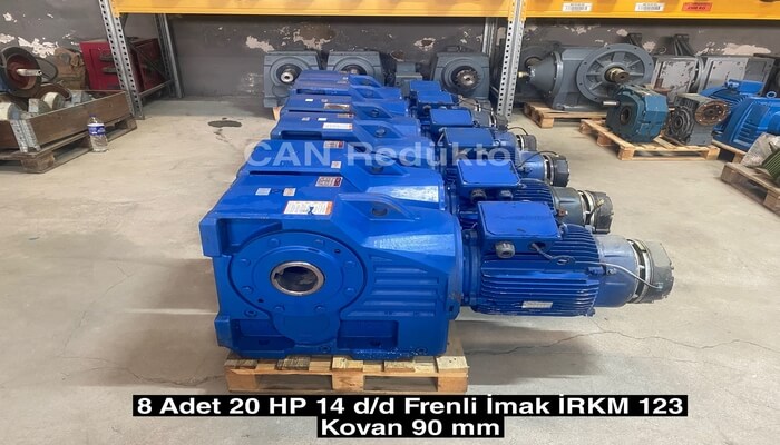 İkinci El İmak İRKM 123 Gövde 20 HP Redüktörlü Motor