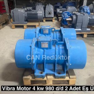 İkinci El Vibrasyon Motoru 4 kw 980 rpm