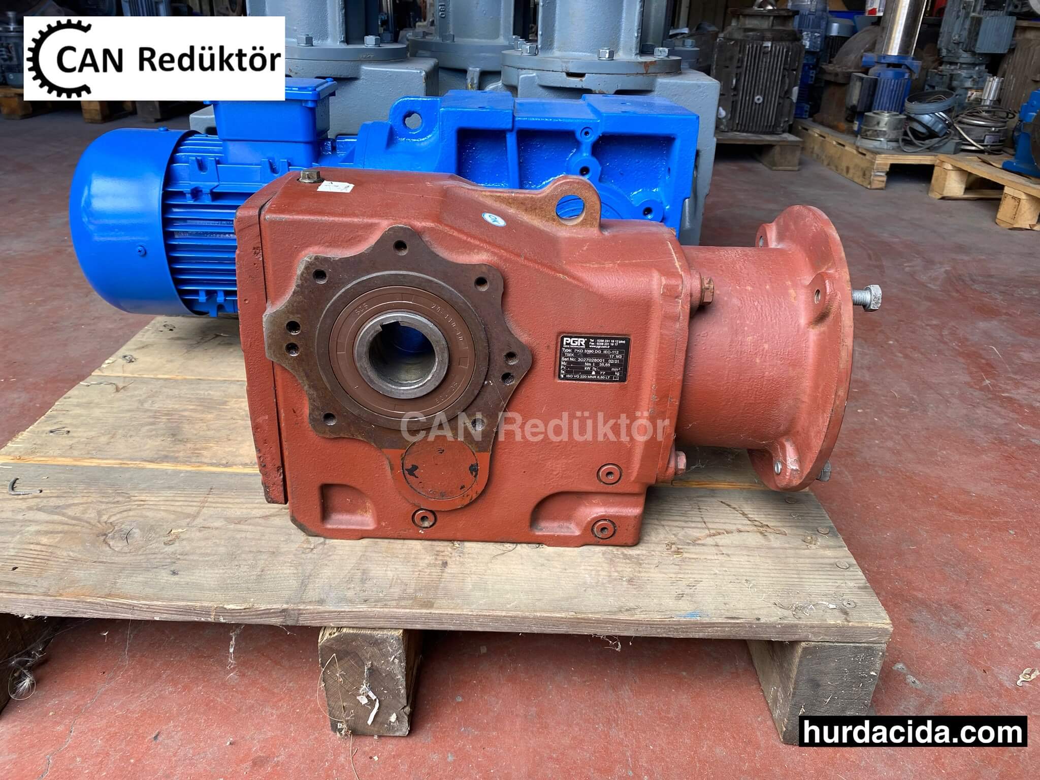 PGR PKD3390 Konik Redüktör PGR PKD3390 Konik Redüktör